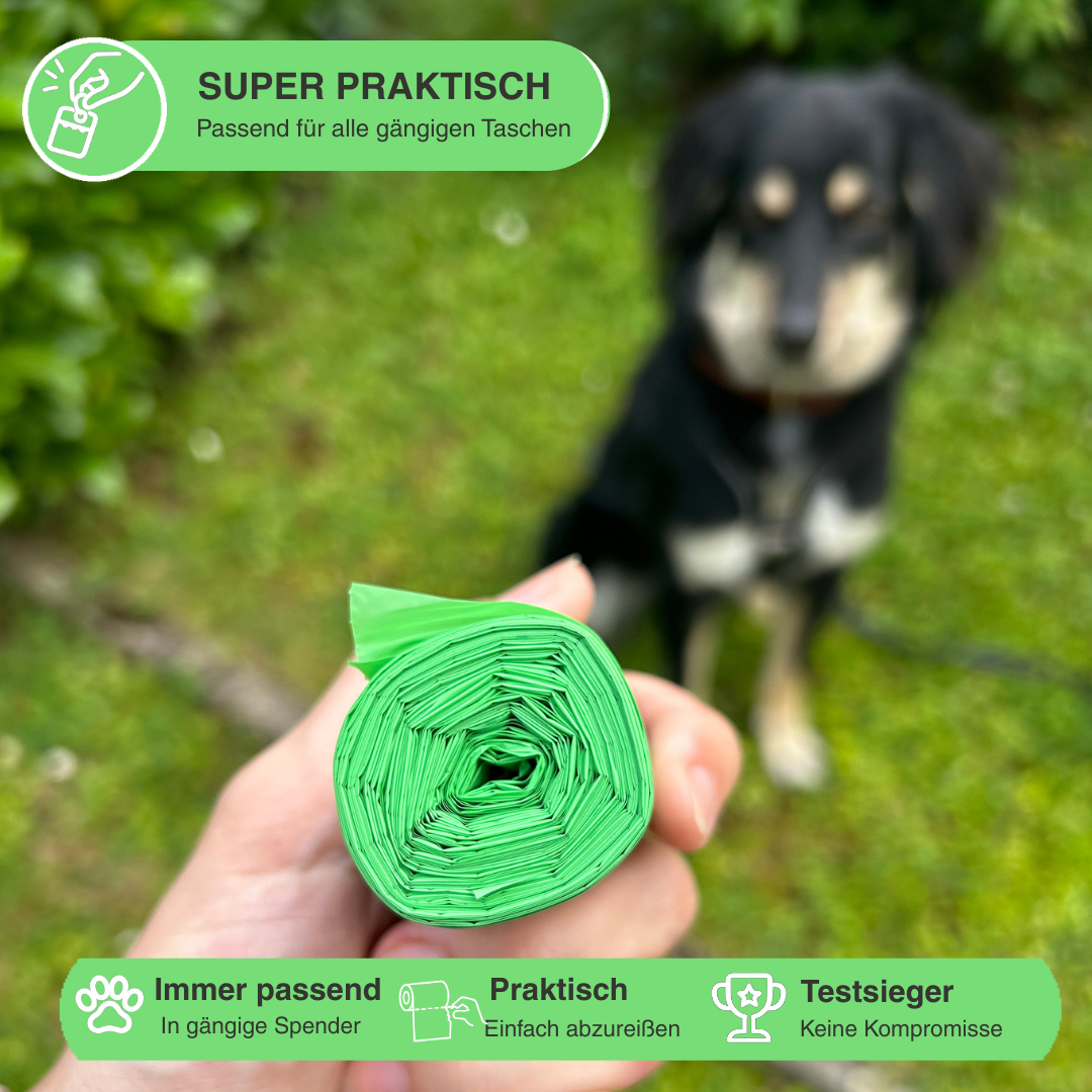 PooPick Bag - Plastikfreie Kotbeutel auf Rollen