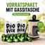 PooPick Vorratspaket 7er Bundle – reißfeste, wasserdichte Hundekotbeutel aus Maisstärke