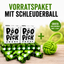 PooPick Vorratspaket 6er Bundle – reißfeste, wasserdichte Hundekotbeutel aus Maisstärke