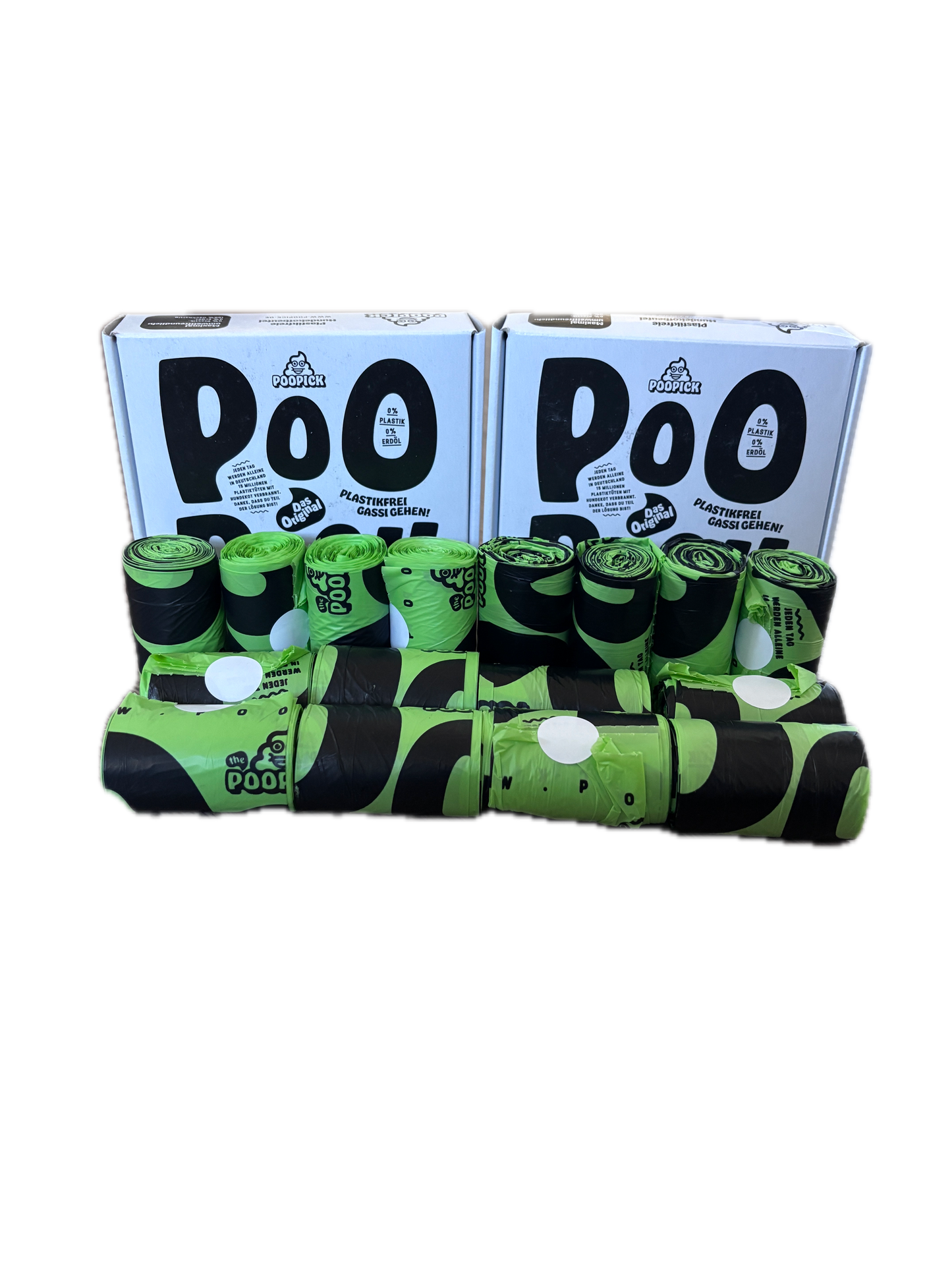 PooPick Bag - Plastikfreie Kotbeutel auf Rollen