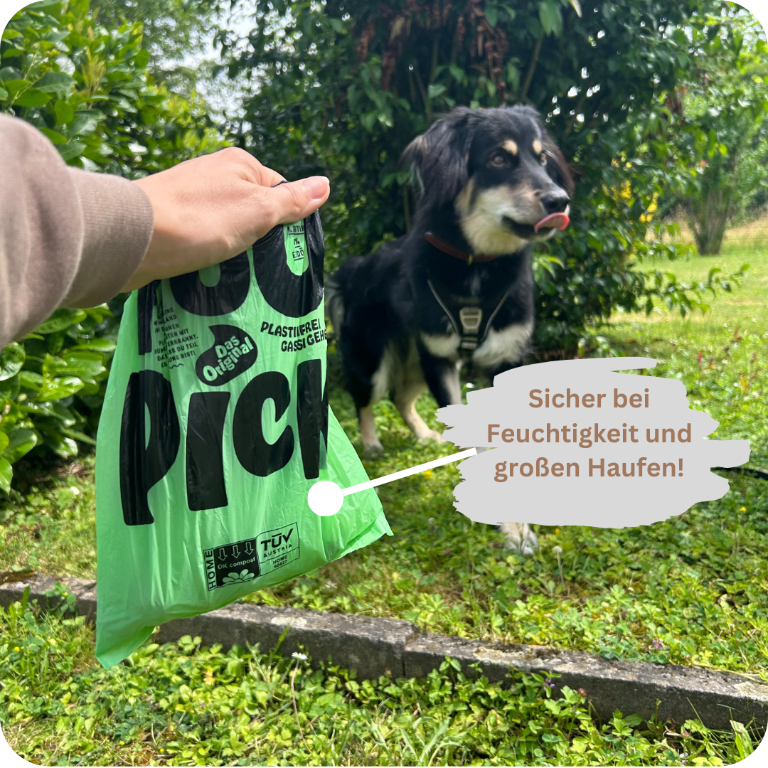 Sichere Hundekotbeutel - PooPick